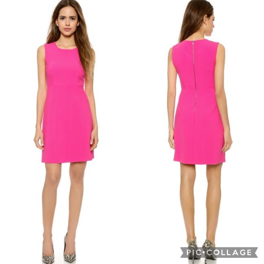 Diane Von Furstenberg “Carrie” Pink Shift Dress - Picture 4 of 10